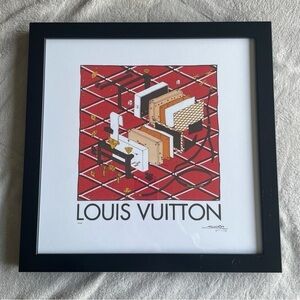 Louis Vuitton Framed Art Print limited Edition numbered